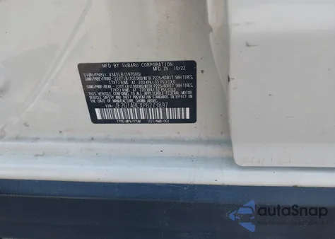 2023 Subaru Crosstrek z USA, uszkodzony, nr VIN JF2GTABCXP8273897